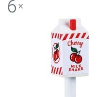 Zestaw 6 gumek do ścierania Cherry