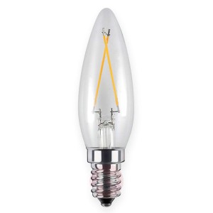 Żarówka świeczka filamentowa LED E14 2,2W 926