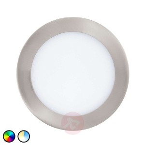 Fueva-Connect oprawa wpuszczana LED nikiel 17cm