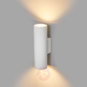 2-punktowa gipsowa lampa ścienna Norwin