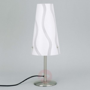 Lampa stołowa Isi, biała