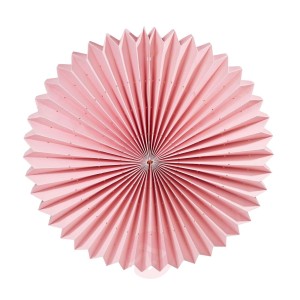 Lampa lampion Sunny zewnętrzna, różowa, Ø 40 cm