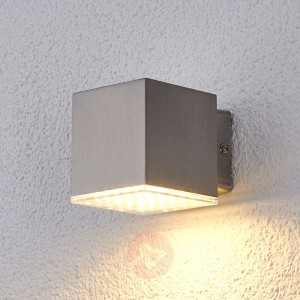 Kompaktowa zewn. lampa ścienna LED LYDIA