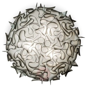 Dekoracyjna lampa sufitowa VELI, 78 cm, antracyt