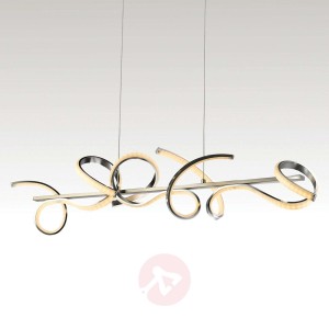 Lampa wisząca LED Mesyna nikiel matowy