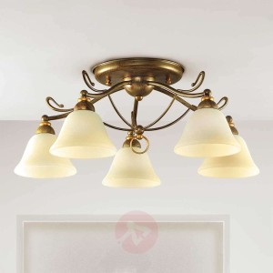 5-punktowa lampa sufitowa Antonio
