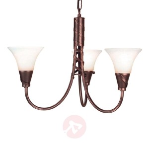 Śliczna lampa wisząca EMILY 3-punktowa