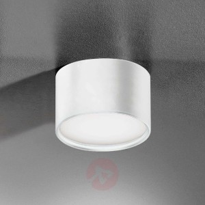Okrągła lampa sufitowa LED Mine, biała 9 cm