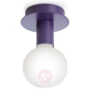 Modna lampa sufitowa Lumetto – fioletowa
