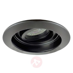 Sundi wysokonapięciowa oprawa wpuszczana, czarna