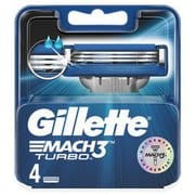 Gillette - Mach3 Turbo ostrza wymienne do maszynki