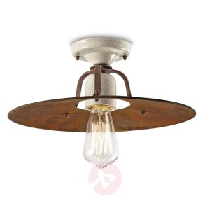 Lampa sufitowa Riccardo z metalowym kloszem, 40 cm