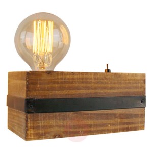 Lampa stołowa Legno z drewna