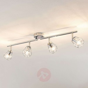 Lindby Giada spot sufitowy LED, 4-punktowy