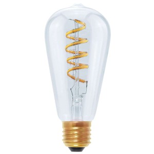 Żarówka LED Curved Line E27 6W 922, przezroczysty