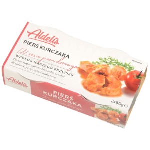 Aldelis - Pierś z kurczaka w sosie pomidorowym