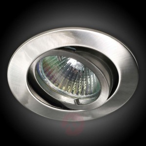 Niskonap. reflektor wpuszczany SNOK, szczotk, nkl.