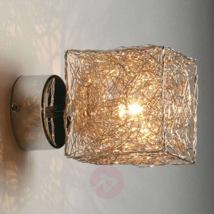 Lampa ścienna Kubini w kształcie sześcianu