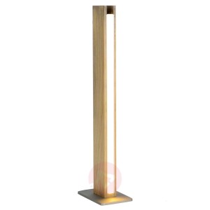 Leona – drewniana lampa stołowa z diodami LED