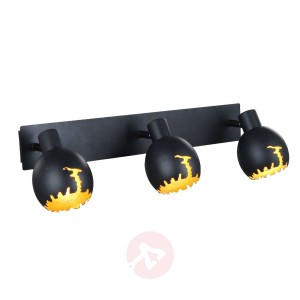Lindby Agje lampa ścienna, 3-punktowa