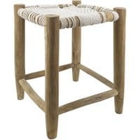 Taboret Macrame Square
