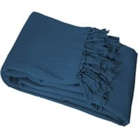 Koc Lana Indigo 180x220 cm