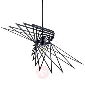 Planet - stylowa lampa wisząca w kolorze czarnym