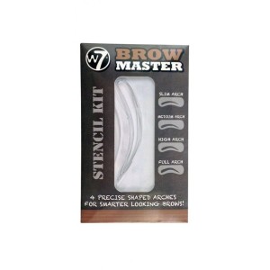 Szablony do brwi W7 Cosmetics Brow Master Stencil-Kit