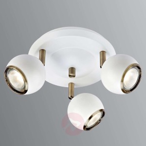 Coco 3-punktowa lampa sufitowa, biała