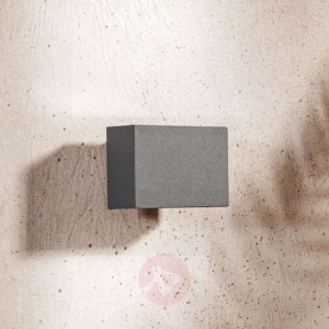 Kinkiet zewnętrzny LED Oliver, ciemnoszary, 9 cm