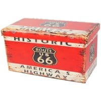 Taboret America Highway Rosso