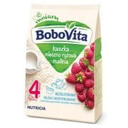 Bobovita - Kaszka mleczno-ryżowa z malinami