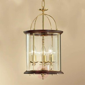 Lampa wisząca o estetycznym kształcie Grazie