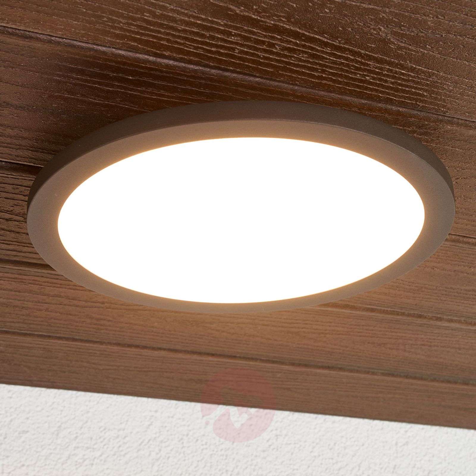Lampa sufitowa zewnętrzna LED Malena z czujnikiem