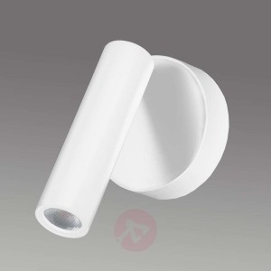 Ponadczasowy kinkiet LED Stylus, biały