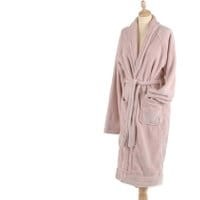 Damski szlafrok kąpielowy Oama Light Pink M/L
