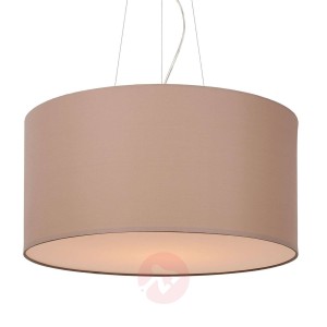 Uniwersalna lampa wisząca Coral szarobrązowa 60 cm