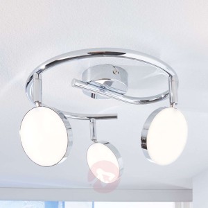 Spot sufitowy LED Keylan, 3-punktowy, okrągły