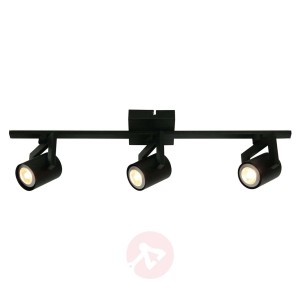 Lampa sufitowa ValvoLED czarna, 3-punktowa