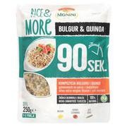 Monini - Rice & More kompozycja bulguru i quinoi gotowanych... z dodatkiem oliwy i soli morskiej