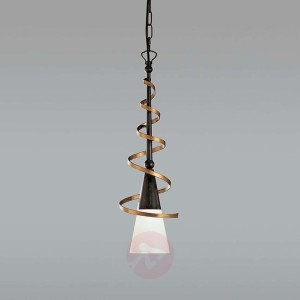 Lampa wisząca BONITO, rdzawy antyk, 50 cm