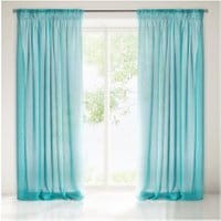 Zasłona Elpidia Marine Green Tape 140x270 cm