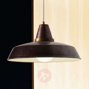 Lampa wisząca Vintage rdzawo brązowa 1 pkt.