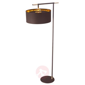 Przepiękna tekstylna lampa stojąca Balance