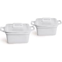 Zestaw 2 naczynia żaroodporne z pokrywką Ramekin Lora