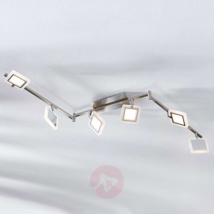 Spot sufitowy LED Evelina, 6-punktowy
