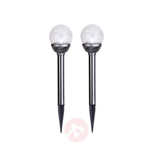 2-częściowy zestaw pałeczek solarnych z kulami