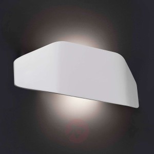 Nowoczesna lampa ścienna zewnętrzna Future biała