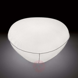 Zewnętrzna lampa dekoracyjna PILL-LOW, biała