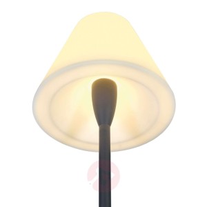 Elegancka stojąca lampa zewnętrza Adegan